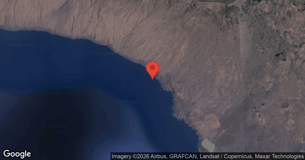Dive site - El Desierto, Morocco