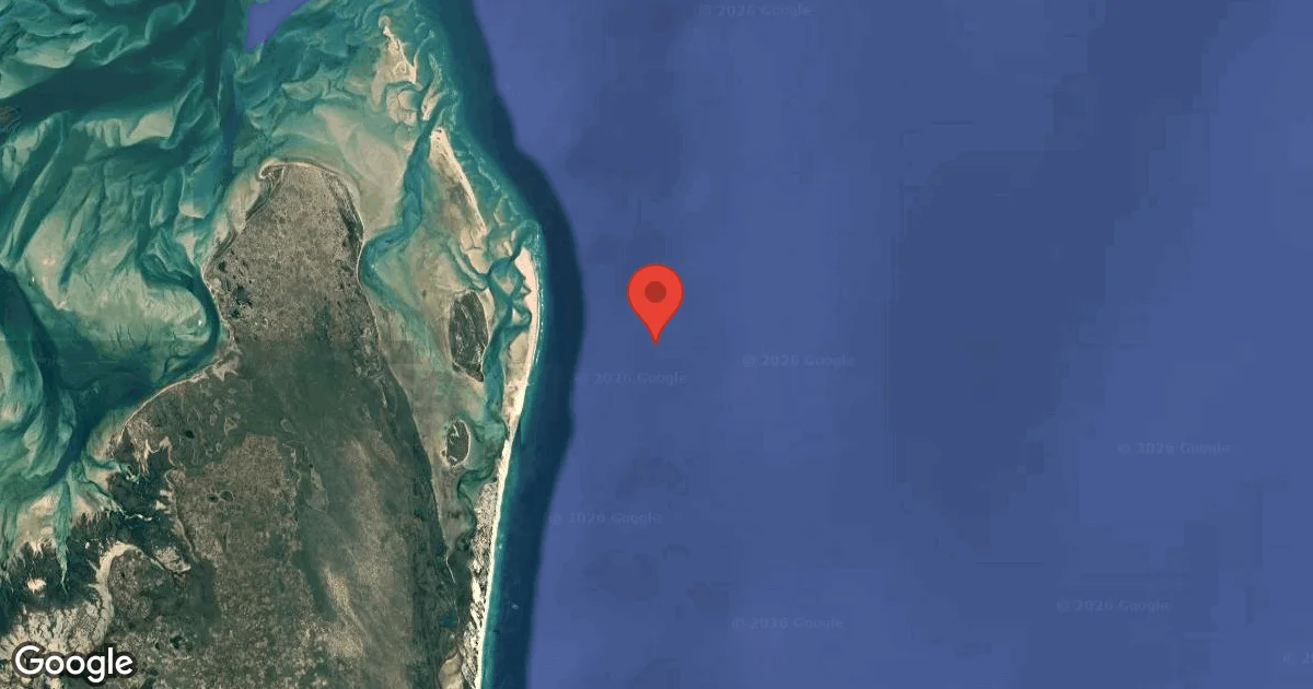 Dive site - Sao Sebastiao, Mozambique