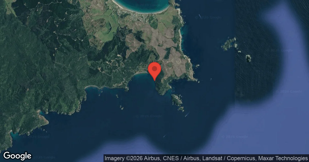 Dive site - Crayfish Bay, New Zealand