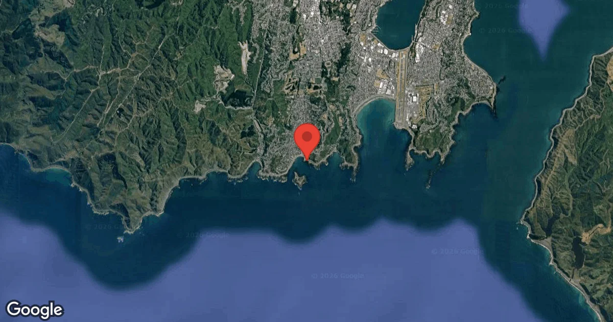 Dive site - Island Bay, New Zealand