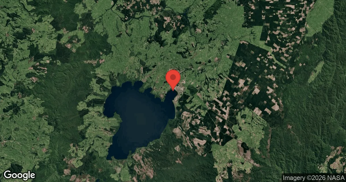 Dive site - Lake Taupo, New Zealand