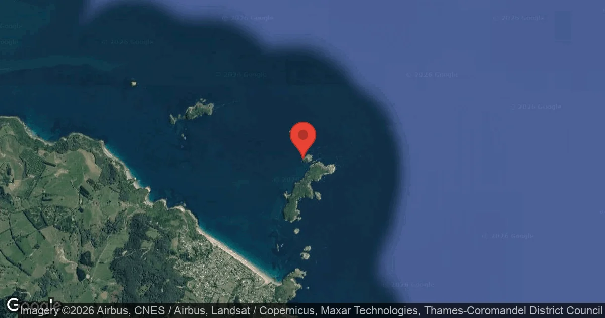 Dive site - Okorotere Island, New Zealand