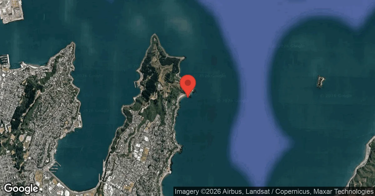 Dive site - Scorching Bay, New Zealand