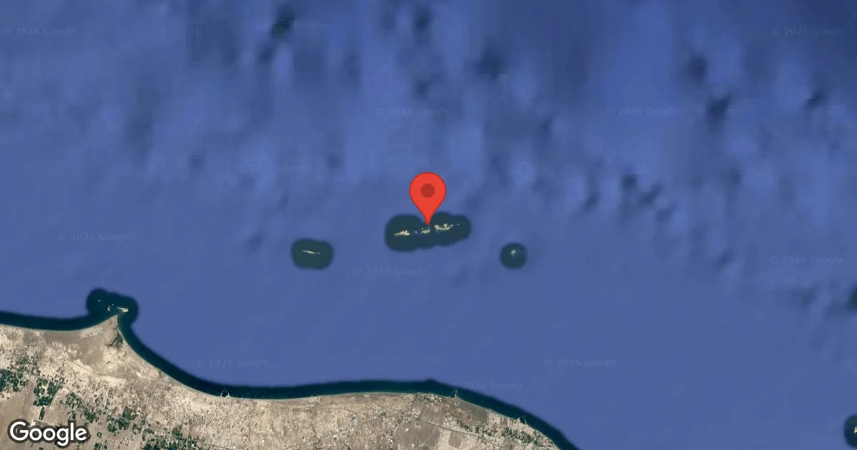 Dive site - Black Tip, Oman