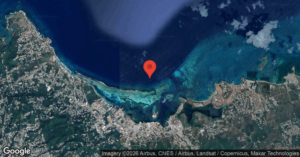 Dive site - Blue Chute, Puerto Rico