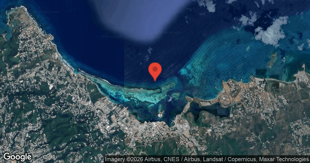 Dive site - Blue Hole, Puerto Rico