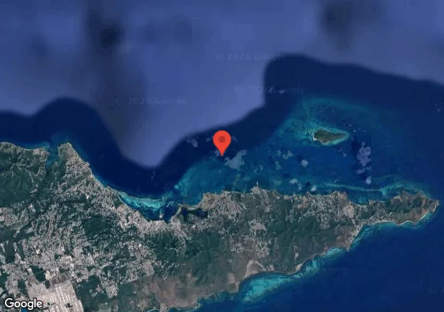 Dive site - Green Cay Slope, Puerto Rico
