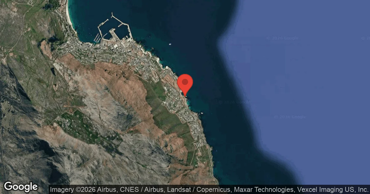 Dive site - A-Frame, South Africa