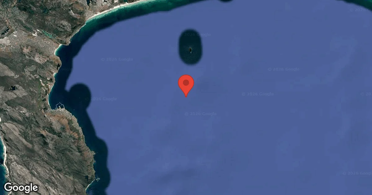 Dive site - Friskies Pinnacle, South Africa