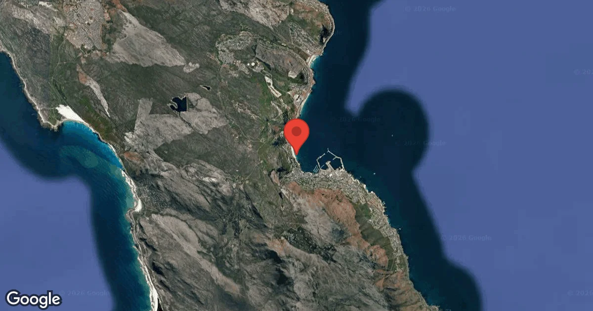 Dive site - Long Beach, South Africa