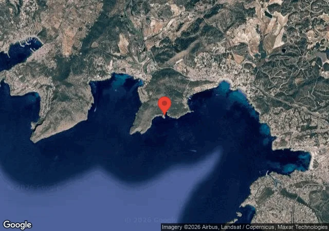 Dive site - Cala Montjo, Spain