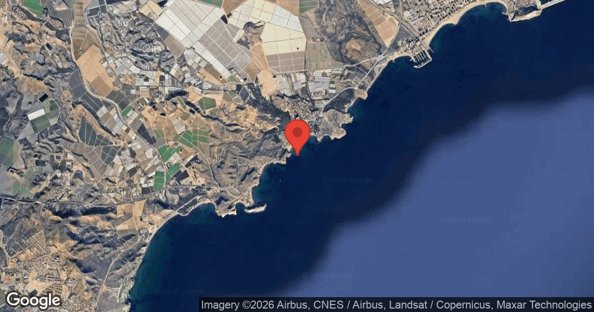 Dive site - Calarreona, Spain