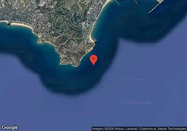 Dive site - Cuevas del Cabo de Salou, Spain