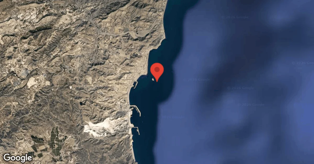 Dive site - El Ala de la Avioneta, Spain