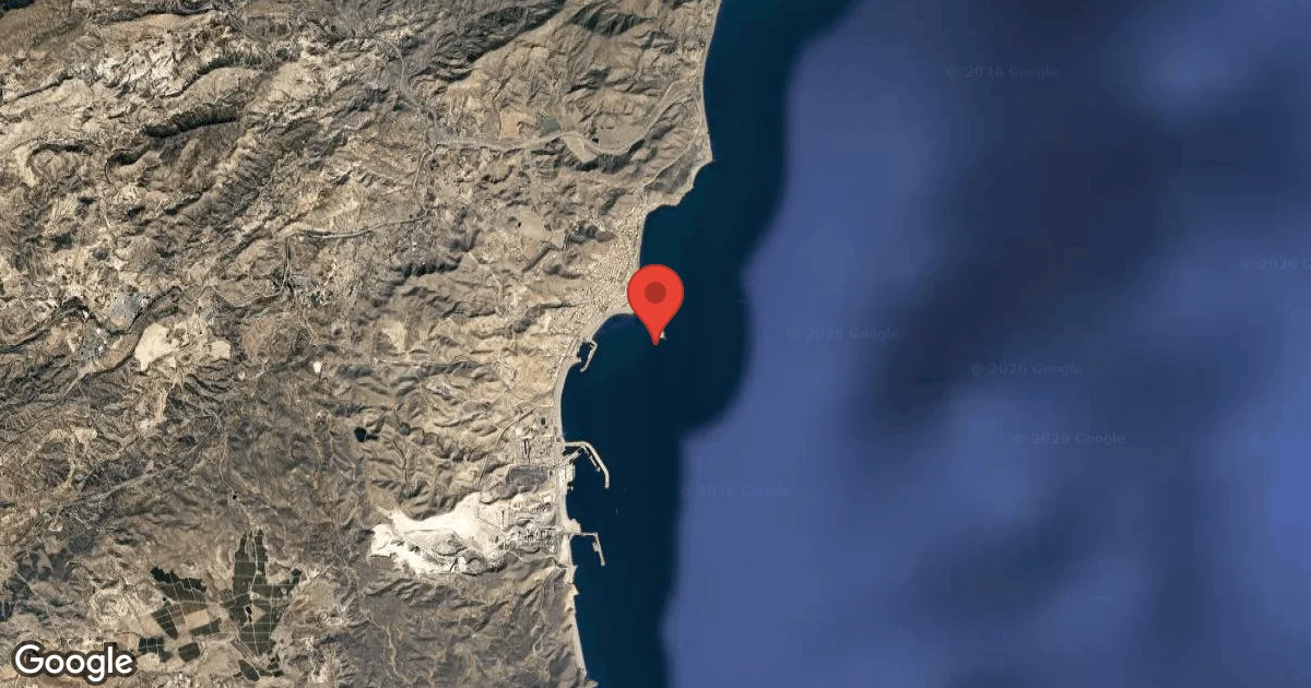 Dive site - El Arco de San Andrés, Spain