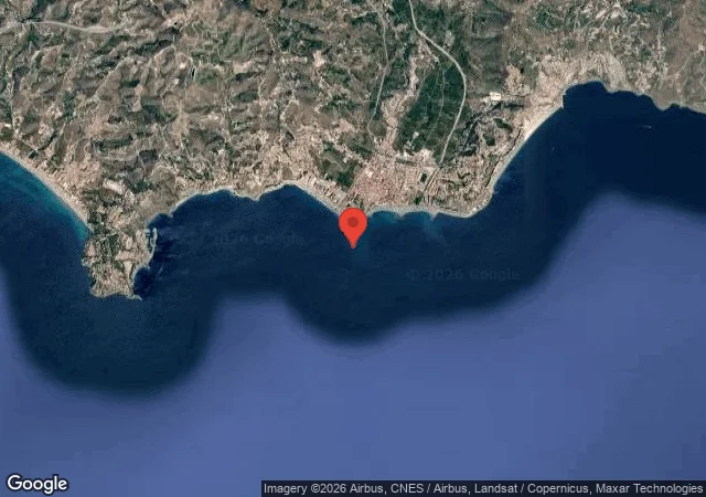 Dive site - El Peñon de San Cristobal, Spain