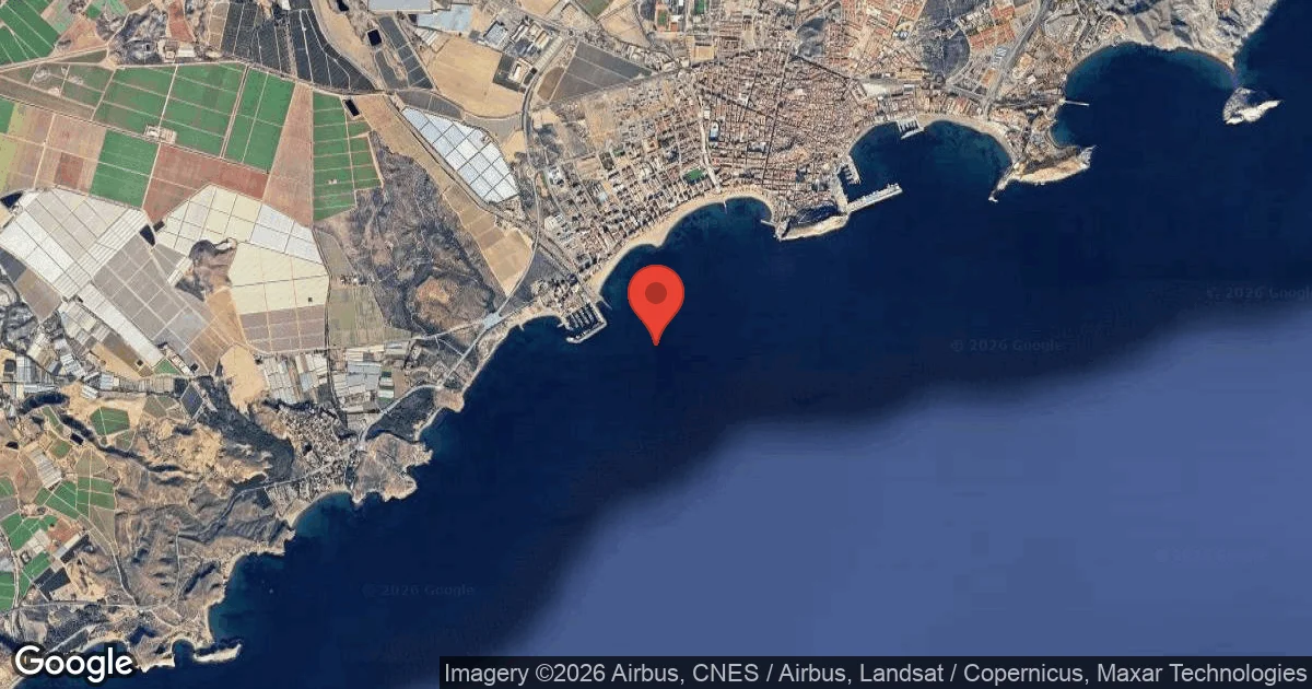 Dive site - El Tubo, Spain