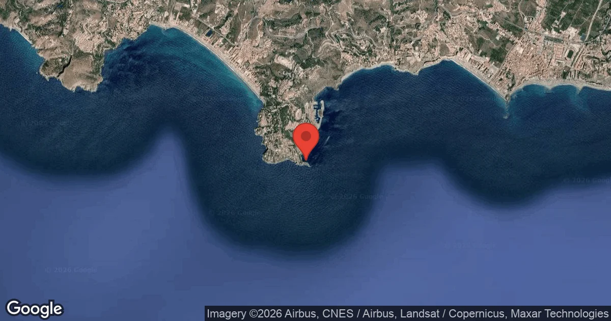Dive site - Ensenada de Marina, Spain