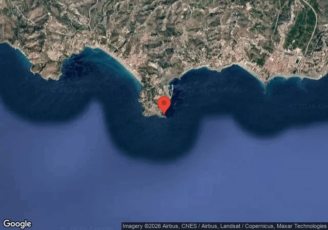 Dive site - Ensenada de Marina, Spain