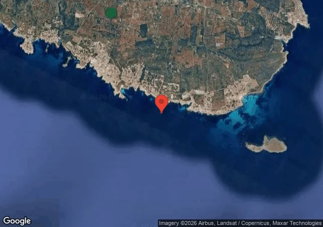 Dive site - Es Cargol, Spain