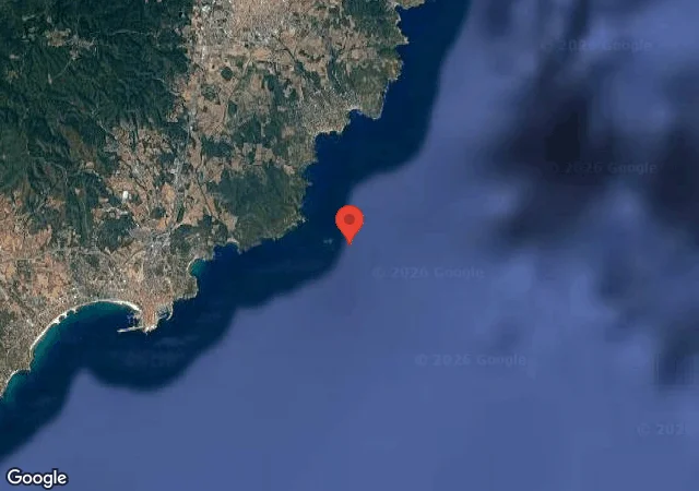 Dive site - Gorgonies, Spain