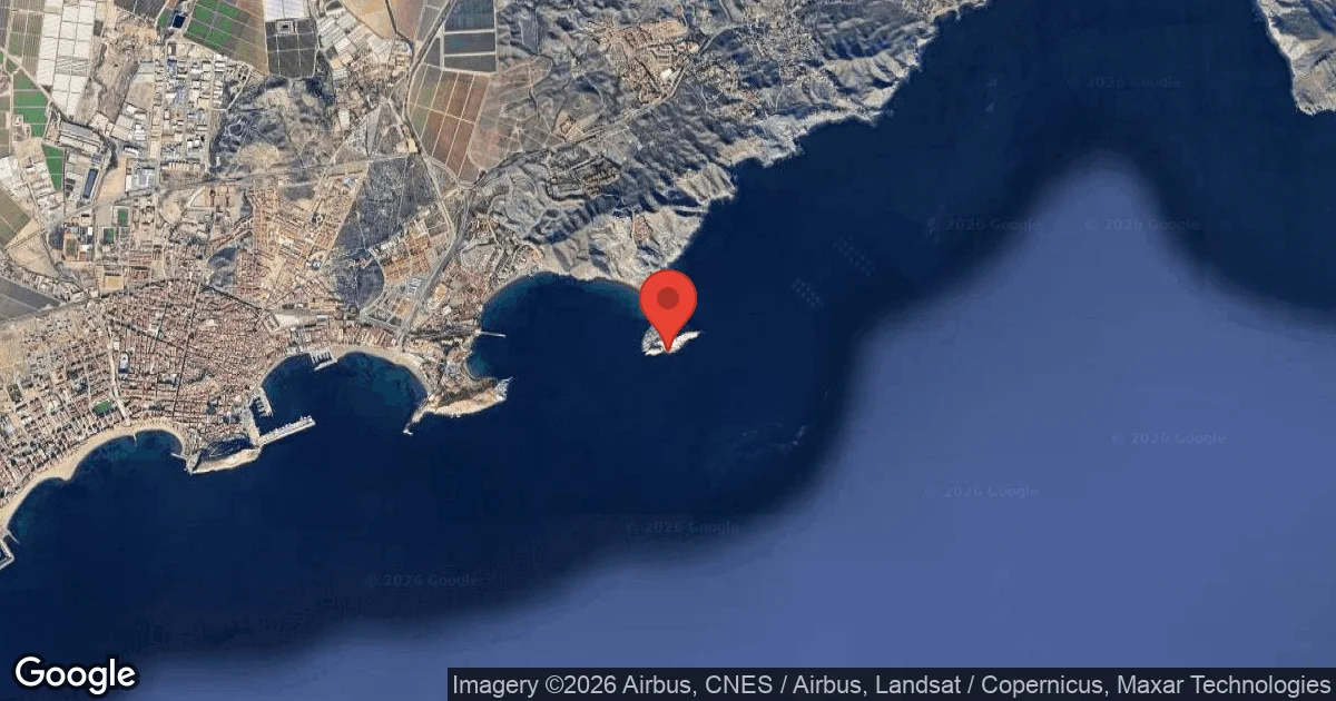 Dive site - Isla del Fraile, Spain