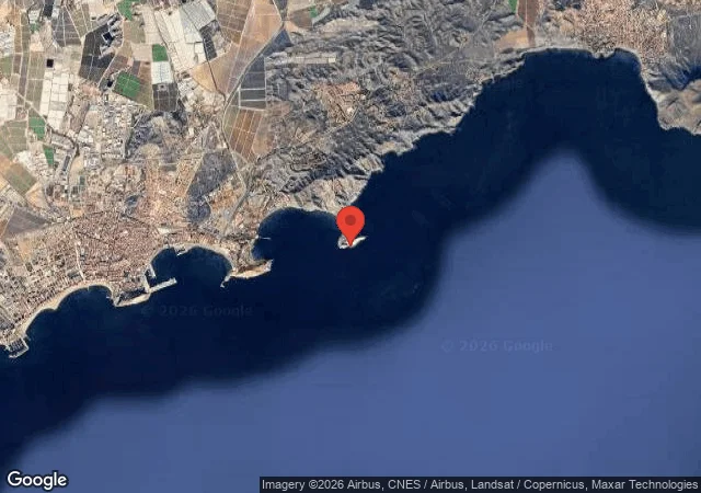 Dive site - Isla del Fraile, Spain