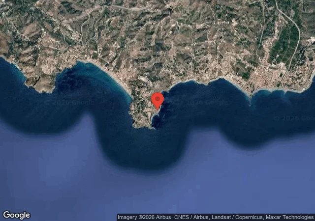 Dive site - La Herradura, Spain