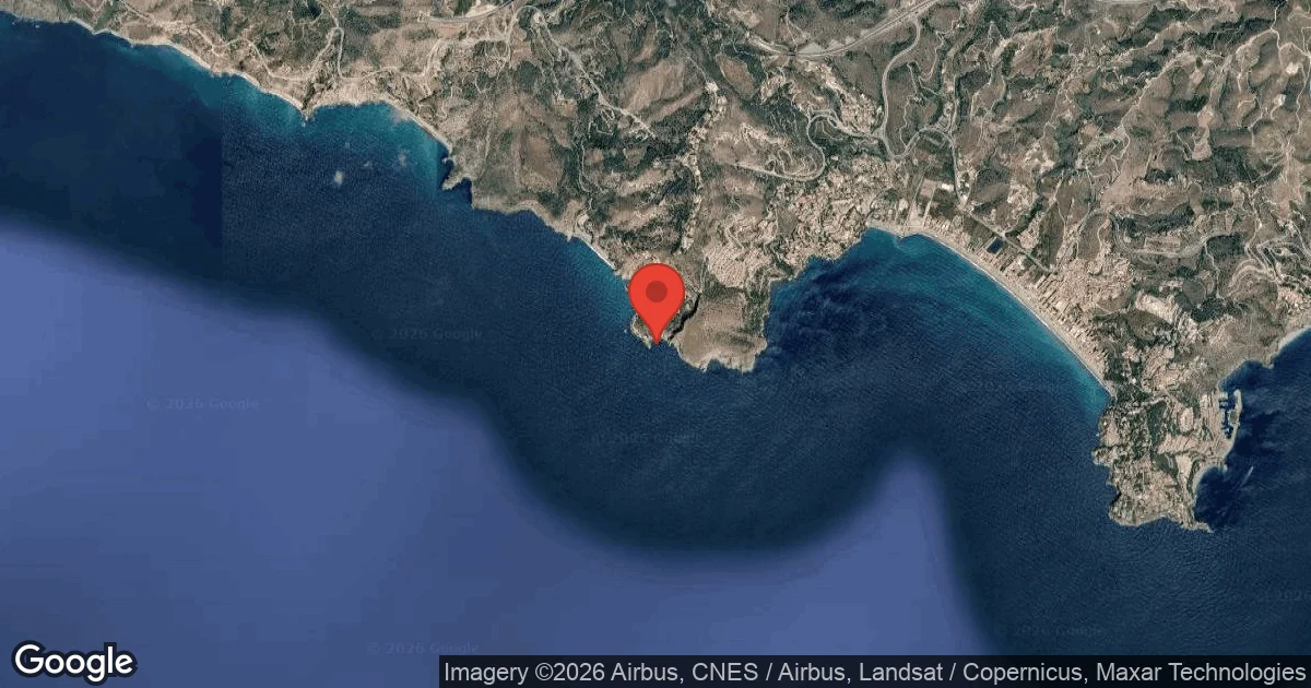 Dive site - La Huerta, Spain