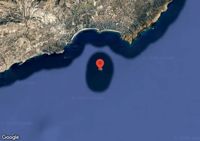 Dive site - La Llosa - Isla Benidorm, Spain