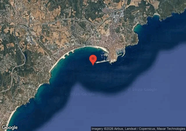 Dive site - Llosa Palamos, Spain