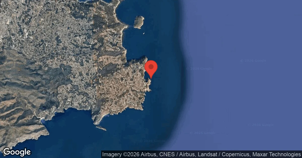 Dive site - Montaña Hundida, Spain