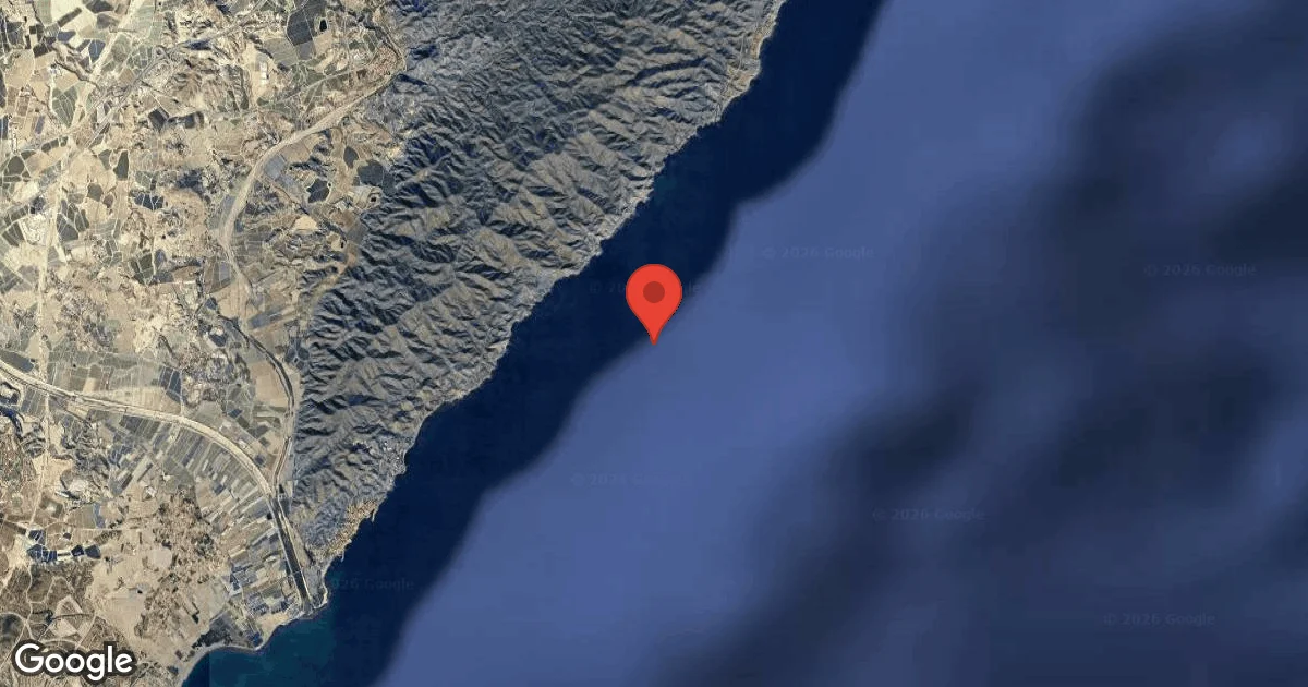 Dive site - Playa Piedra Delta Loza del Payo, Spain