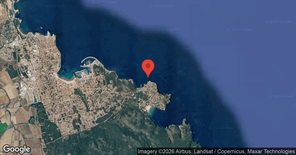 Dive site - Punta del Ferro, Spain