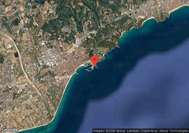 Dive site - Punta Santa Anna, Spain
