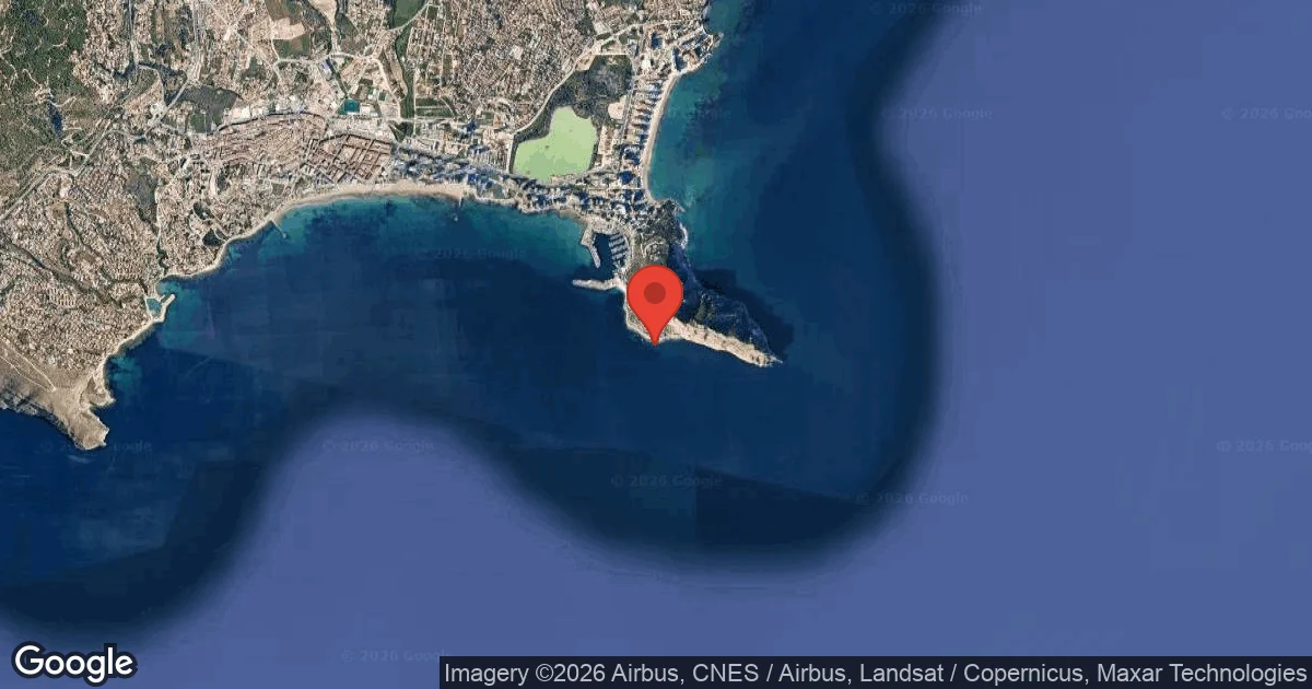 Dive site - Roca Plana, Spain