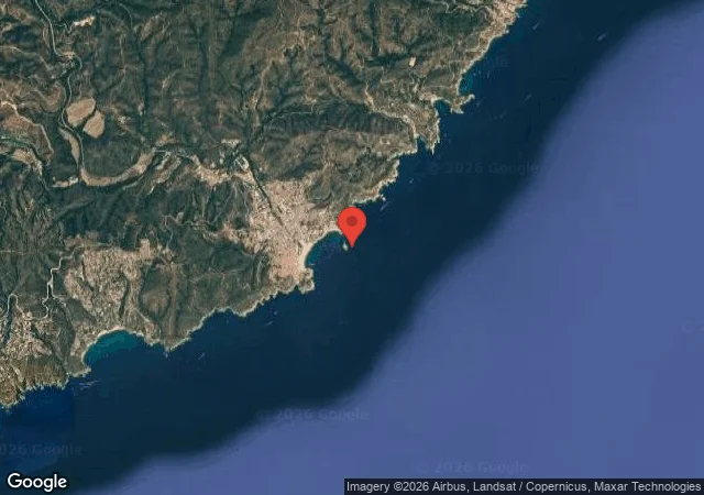 Dive site - Santa Anna, Spain