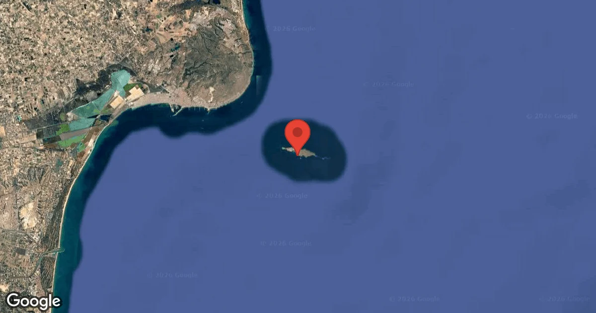 Dive site - Scull Negre - Reserva Marina Tabarca, Spain