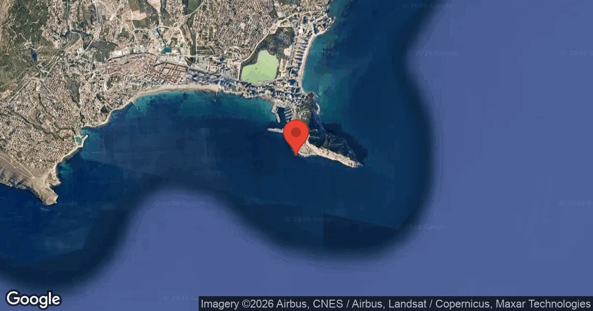 Dive site - Tres Piedras, Spain