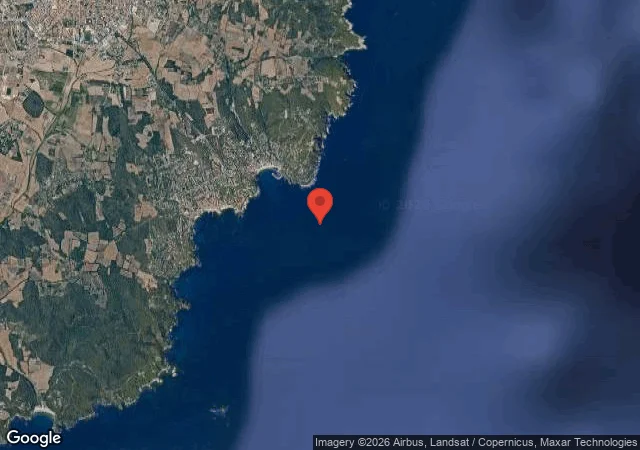 Dive site - Ullastres III, Spain