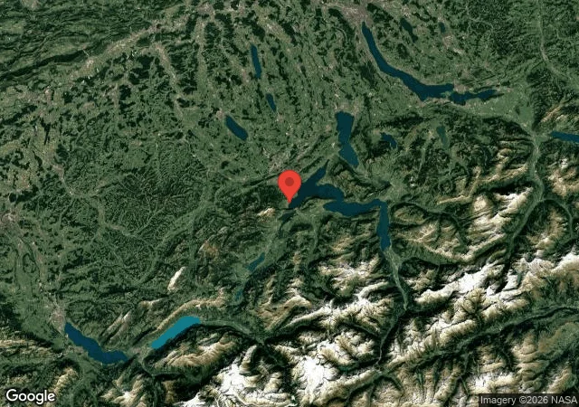 Dive site - Steinibach Delta, Switzerland