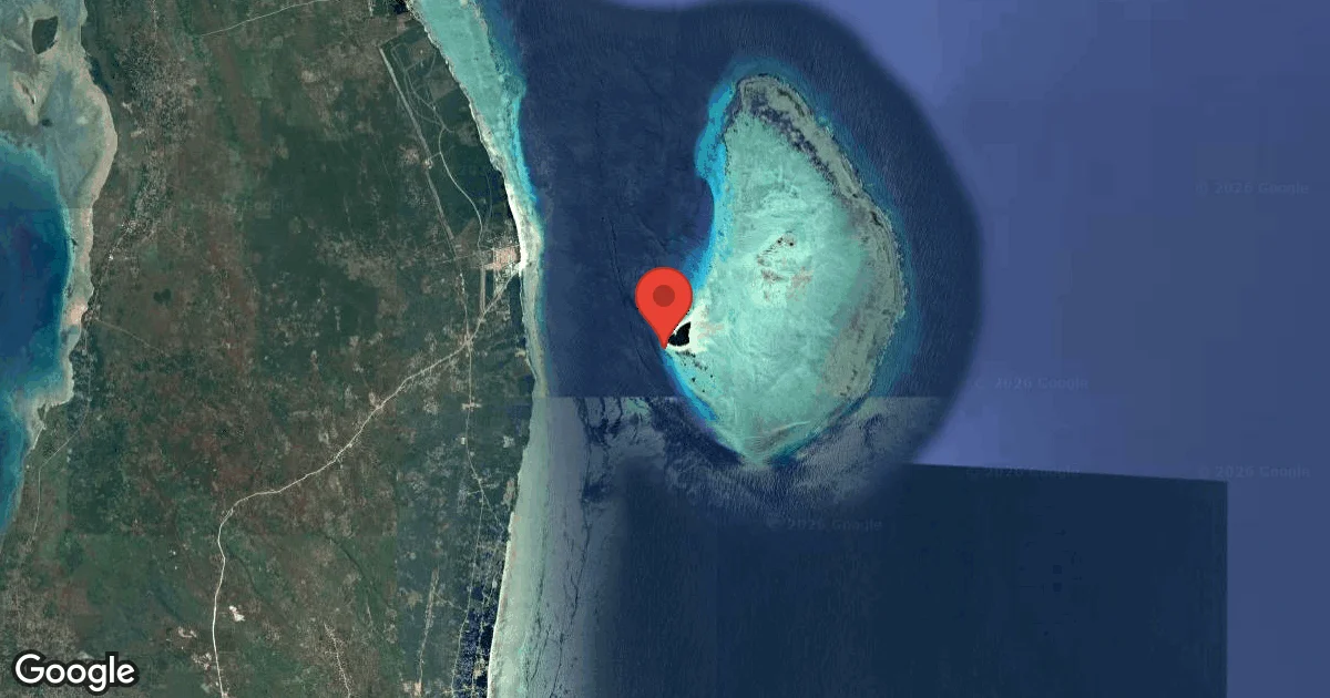 Dive site - Boat House, Tanzania