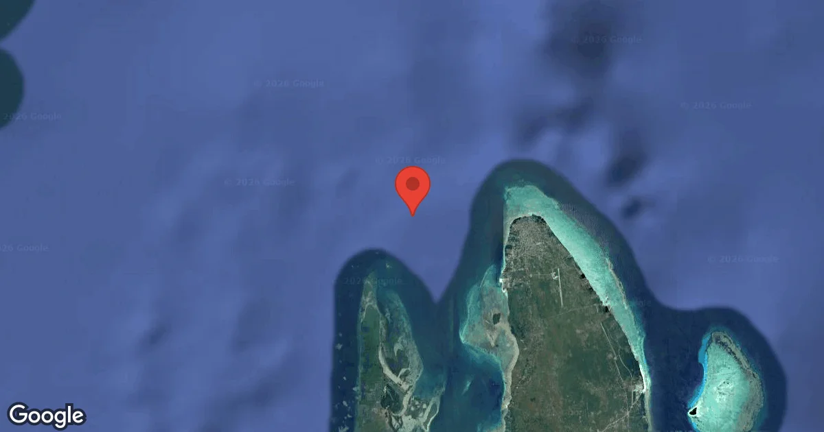 Dive site - Hunga, Tanzania