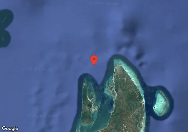 Dive site - Hunga, Tanzania