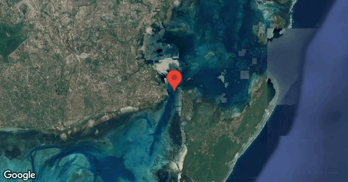 Dive site - Nudi City, Tanzania