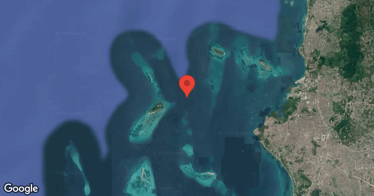 Dive site - The Royal Navy Lighter, Tanzania