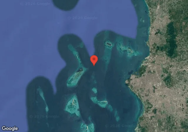 Dive site - The Royal Navy Lighter, Tanzania