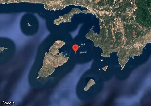 Dive site - Besmi Island, Turkey