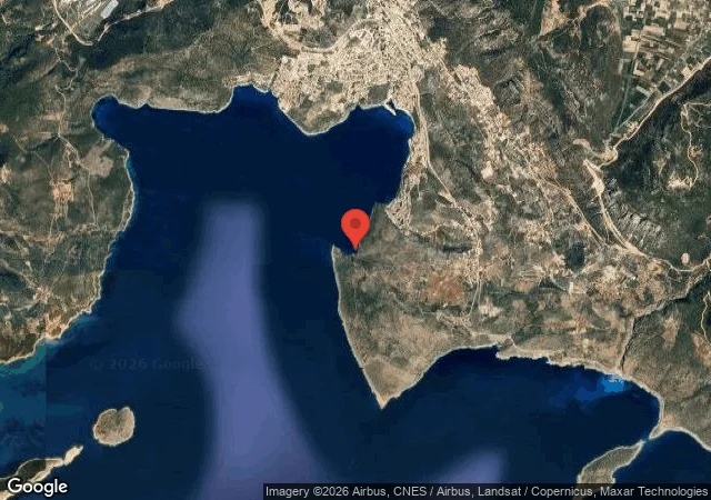 Dive site - Frenk Bay, Turkey
