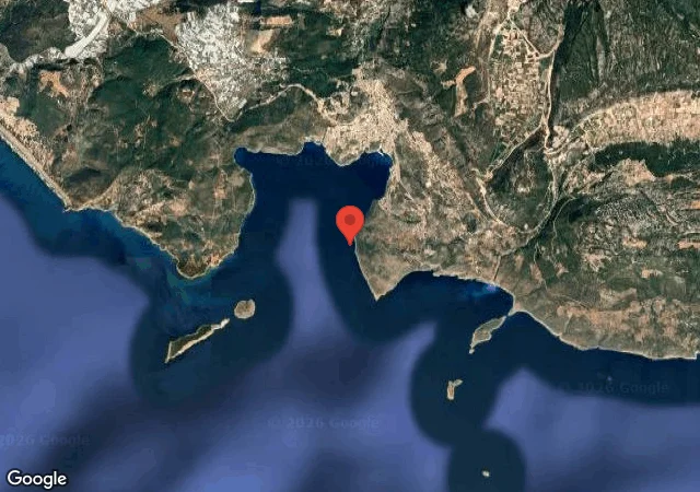 Dive site - Frenk Bay  South Wall, Turkey